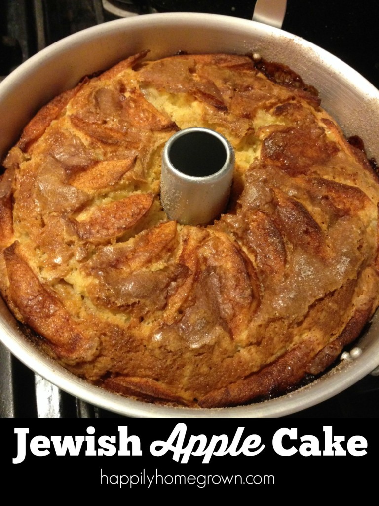 Jewish Apple Cake is one of my favorite comfort foods. Sweet-tart apples, lots of cinnamon sugar, and a deliciously moist cake make every fork full delicious.