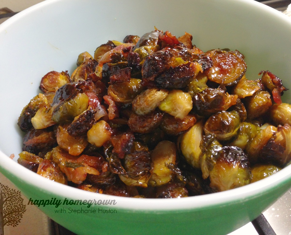 maple-bacon brussels sprouts 2