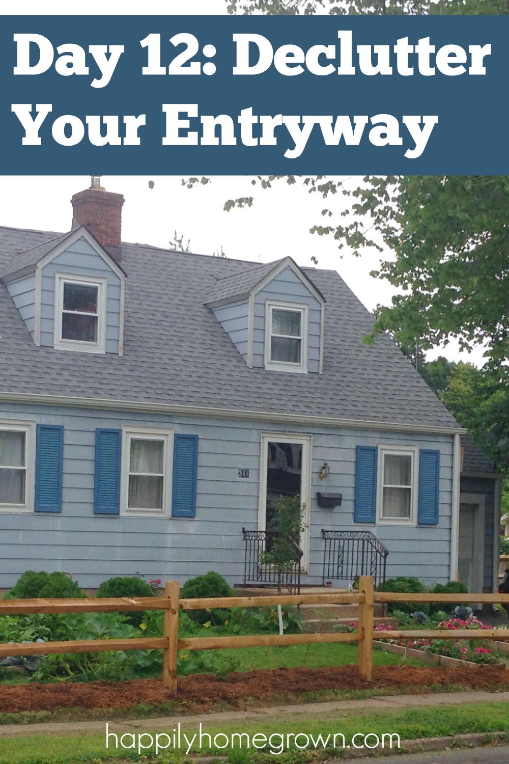 Day 12 Declutter Your Entryway