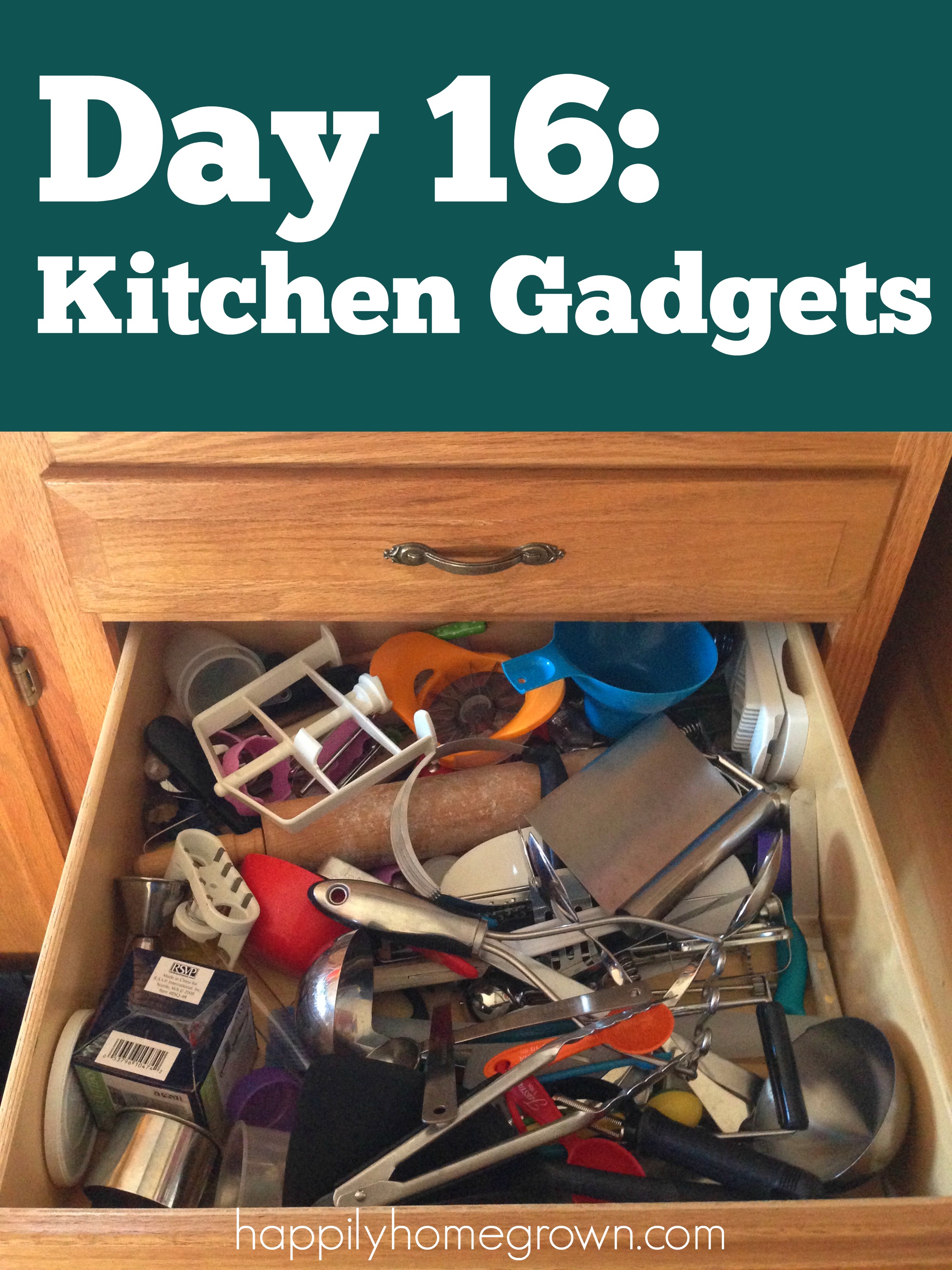 Day 16 Kitchen Gadgets