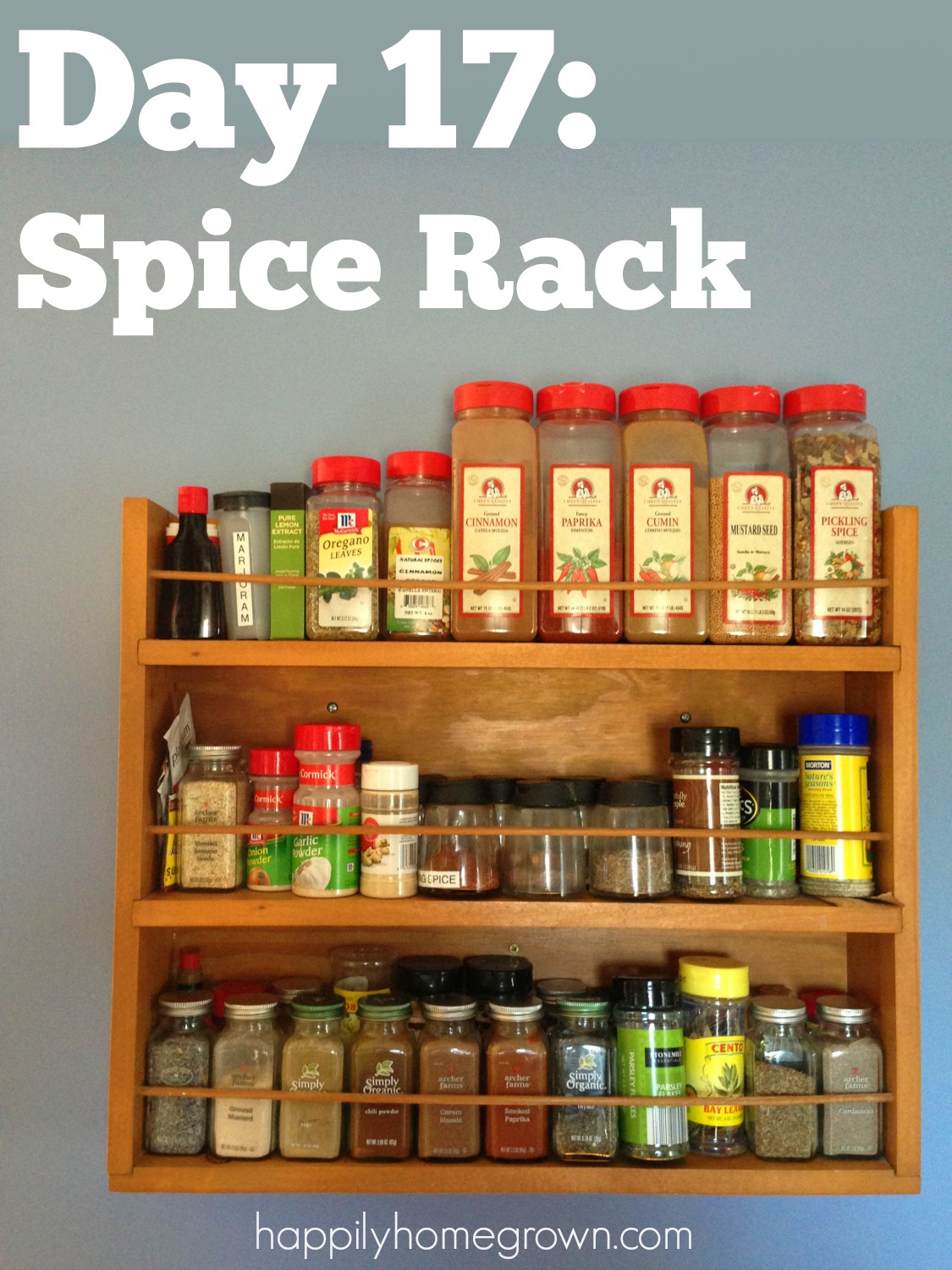 day 17 spice rack