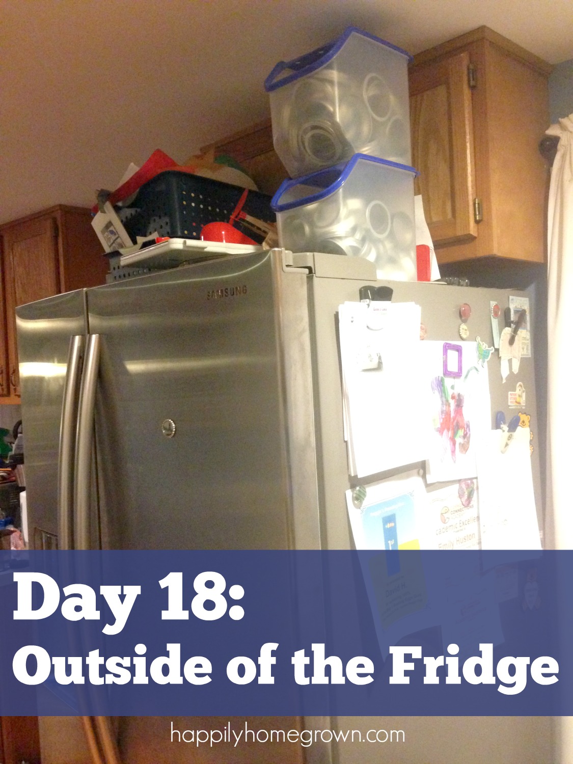 day 18 outside of the fridge