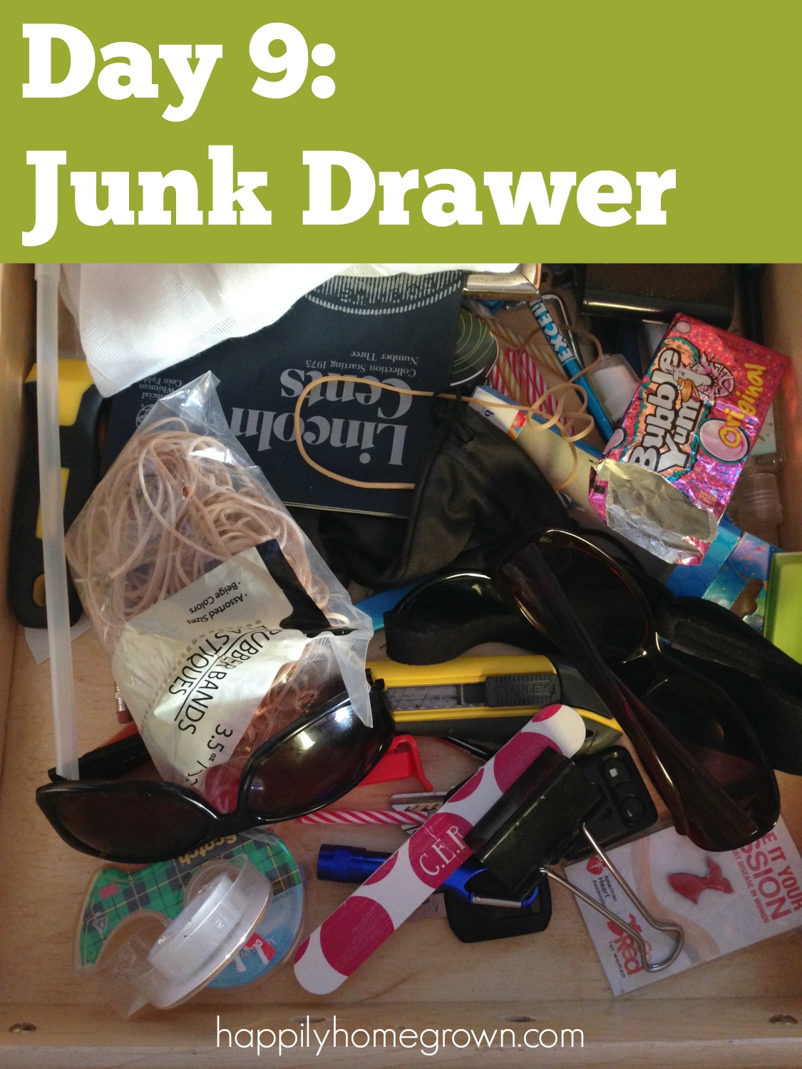 day 9 junk drawer