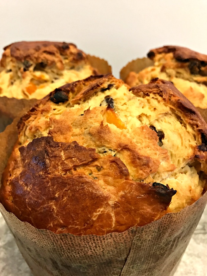 I’ve been wanting to make homemade panettone for years, but was always intimidated by stories that this slightly sweet, eggy, Italian raisin bread took days to make. Who has time for that? So I stuck with mediocre store bought varieties. That was until this year.