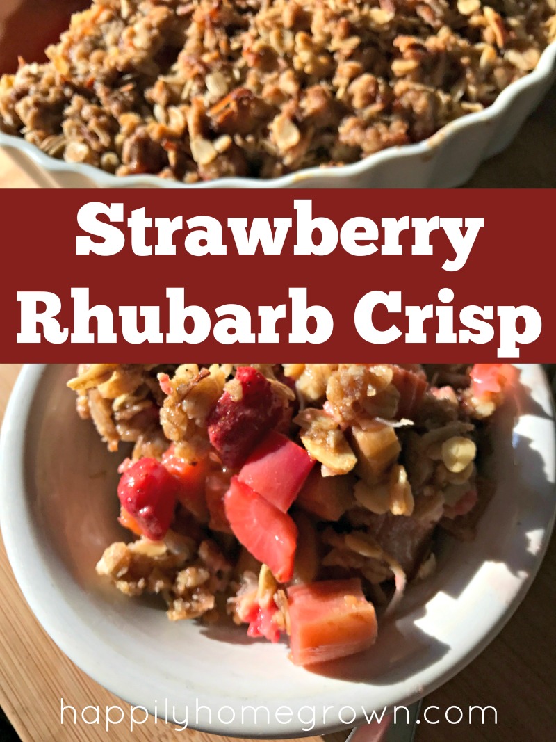 Strawberry rhubarb is still one of my favorite flavor combinations and it still gets a place of honor on the Easter dessert table. 