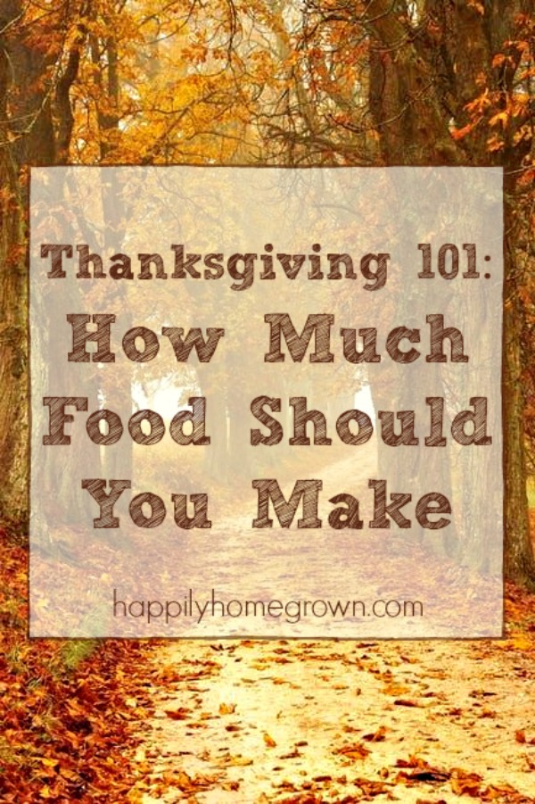 Thanksgiving 101 - Holiday cooking & the planning that goes into it can be stressful. For some reason, add just 2 more people & it gets crazy!