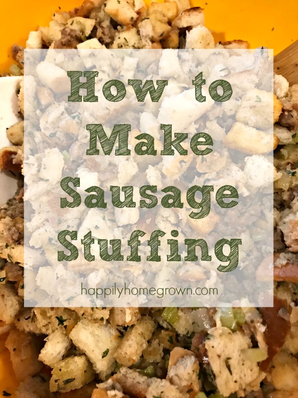It's not Thanksgiving without our family's classic sausage stuffing. This spin on a traditional bread stuffing is easy to prepare, and tastes amazing stuffed in the turkey or baked in a casserole dish.