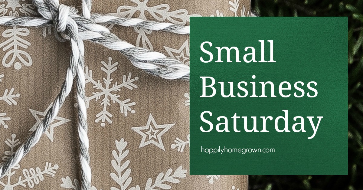 Our communities thrive thanks to small businesses that fit a need that the larger corporations just can't meet.  Let's celebrate those businesses and the contributions they make this Small Business Saturday, and throughout the remainder of the holiday shopping season.