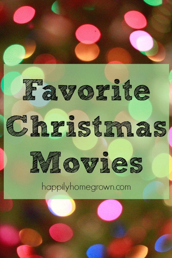 Here are our family's favorite Christmas movies.  Have any of your favorites made the list?  Any you think we should check out?  