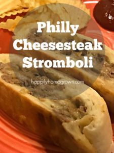 A new twist on a Philly classic - Philly Cheesesteak Stromboli is sure to be a hit!