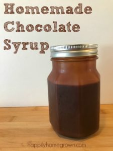 Why buy it when you can make it from scratch at home?! Today we made homemade chocolate syrup perfect for your chocolate milk or ice cream.