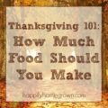 Thanksgiving 101 - Holiday cooking & the planning that goes into it can be stressful. For some reason, add just 2 more people & it gets crazy!