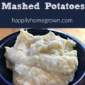 Mashed potatoes are comfort food, plain and simple. We serve them alongside elaborate holiday meals & humble weeknight dinners. Classic Homemade Mashed Potatoes has but 5 simple ingredients - potatoes, butter, milk, salt, and pepper.