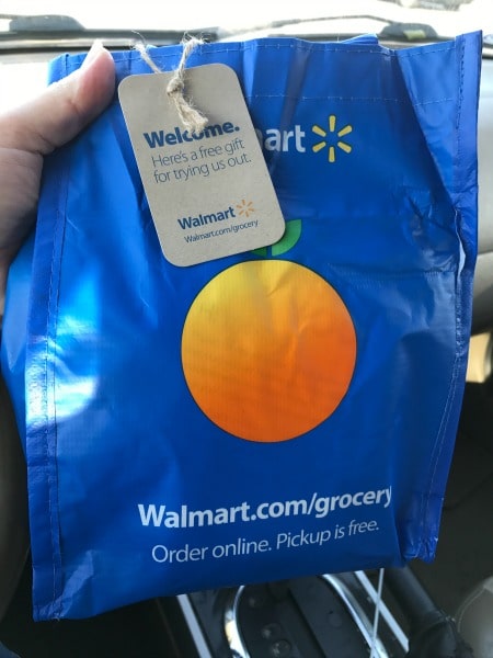 Walmart Grocery Pickup is seriously a life-changer!  You order fresh groceries, Walmart does the shopping and loads your car for FREE. How easy is that? 