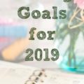 Setting goals for the new year is always a wonderful way to reflect after the holidays and set yourself up for success in the new year.  