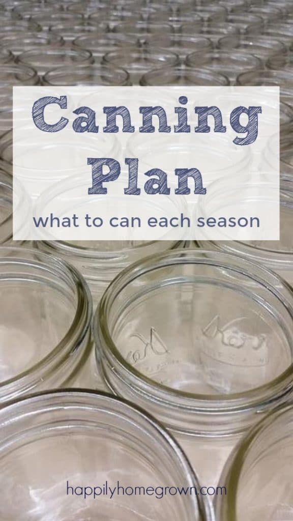 Want to know when the best time is to can? Check out my Canning Plan to see the possibilities, and get inspired to preserve your own food at home.