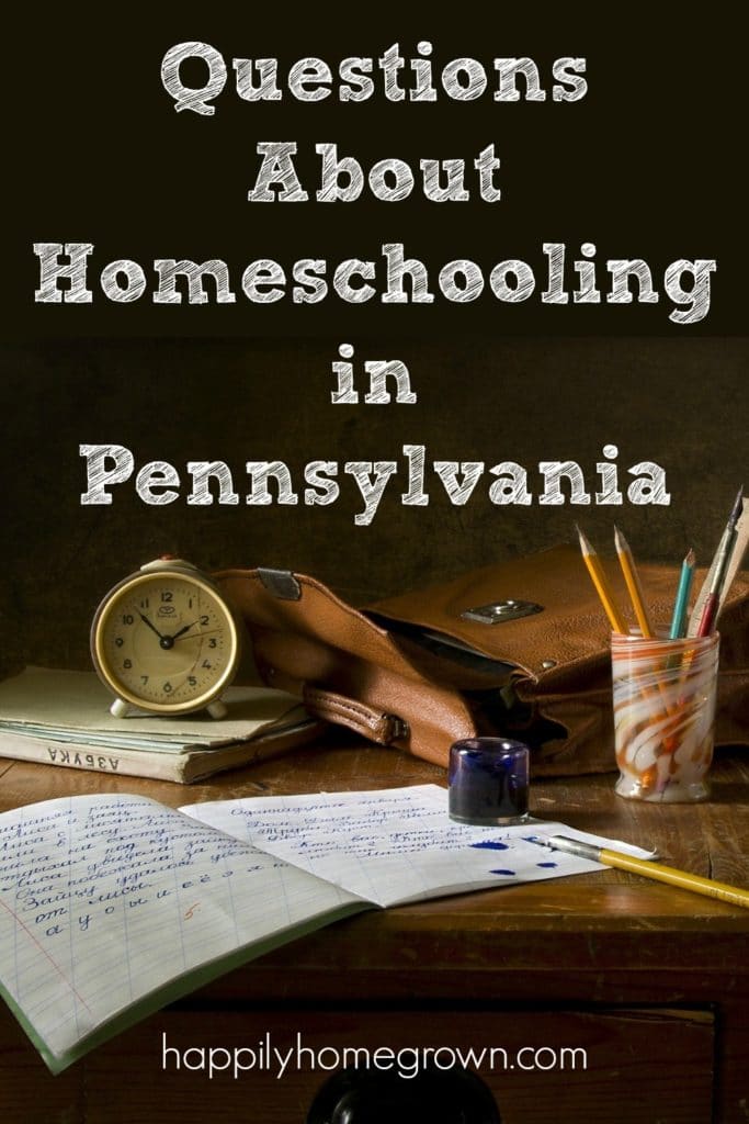 Questions About Homeschooling