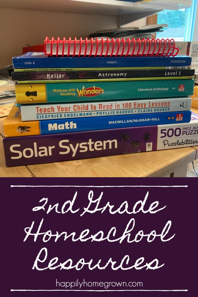 2nd grade is an exciting time in our homeschool!  Reading, Math, Science and more all getting planned out for the coming year.