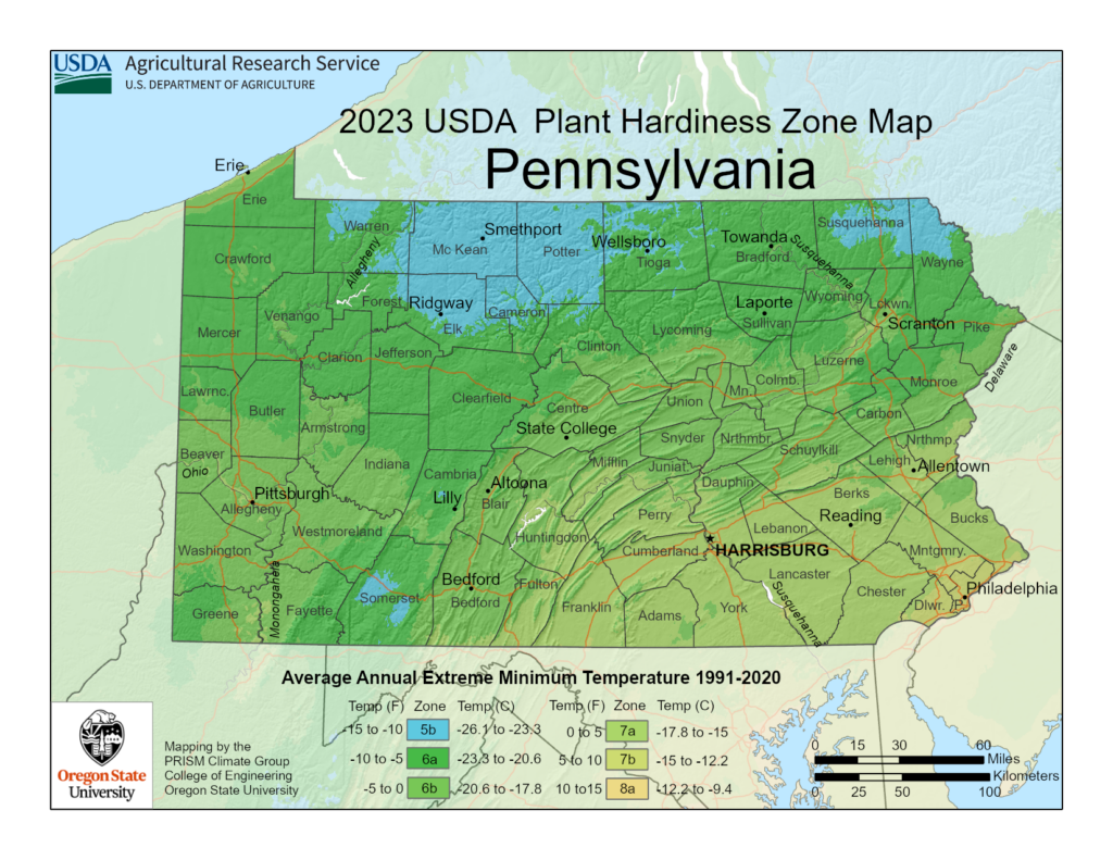 2023 USDA Zones Pennsylvania 1024x791 